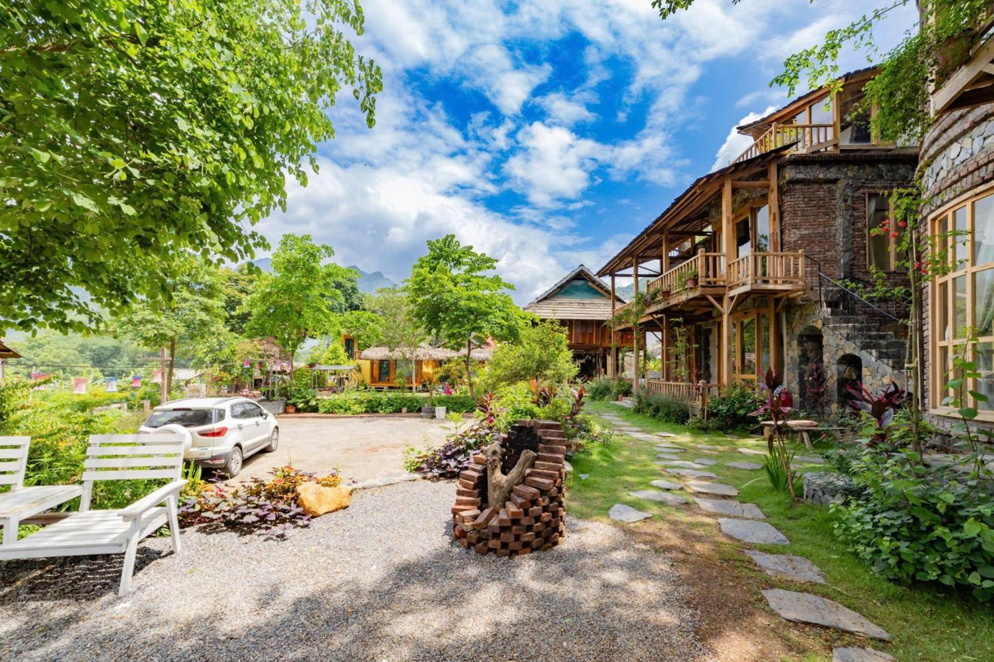 Mai Chau 4 Seasons Bungalow & Hotel מראה חיצוני תמונה