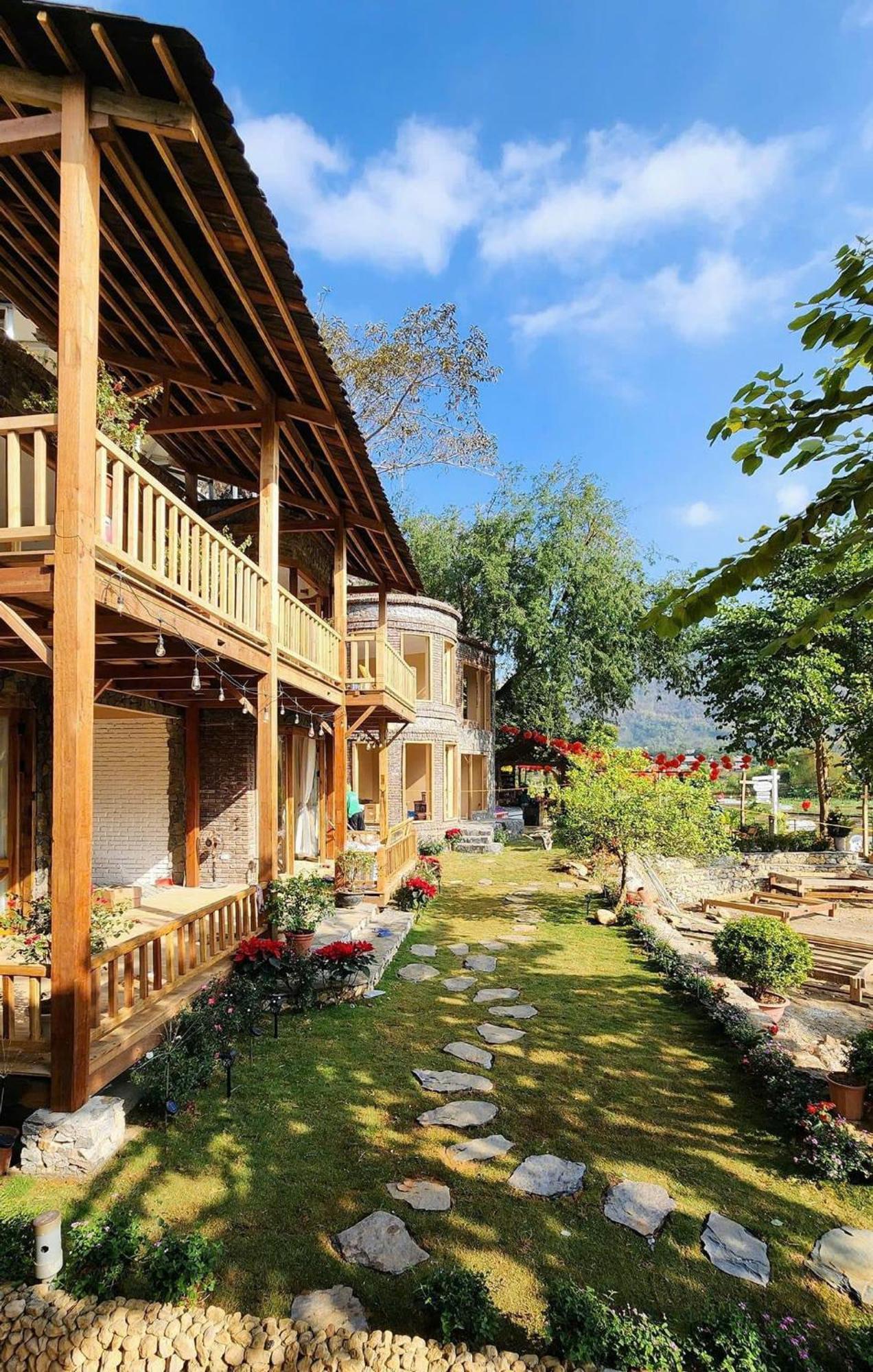 Mai Chau 4 Seasons Bungalow & Hotel מראה חיצוני תמונה