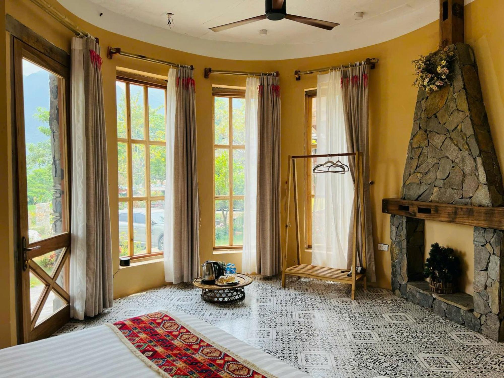 Mai Chau 4 Seasons Bungalow & Hotel מראה חיצוני תמונה