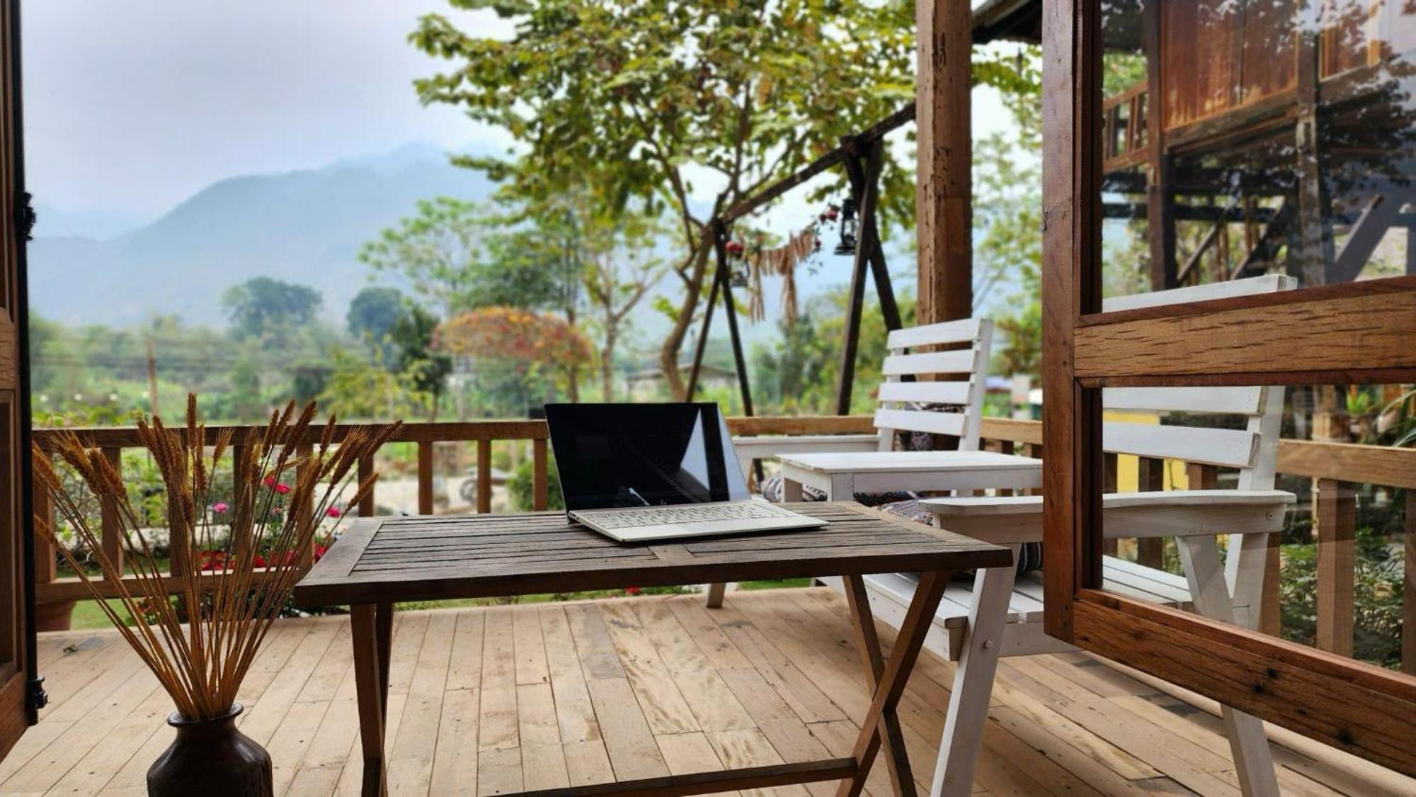 Mai Chau 4 Seasons Bungalow & Hotel מראה חיצוני תמונה