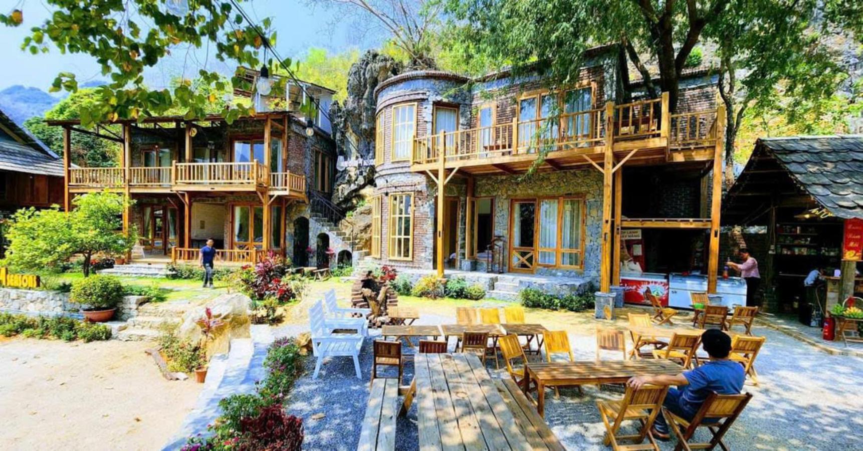 Mai Chau 4 Seasons Bungalow & Hotel מראה חיצוני תמונה